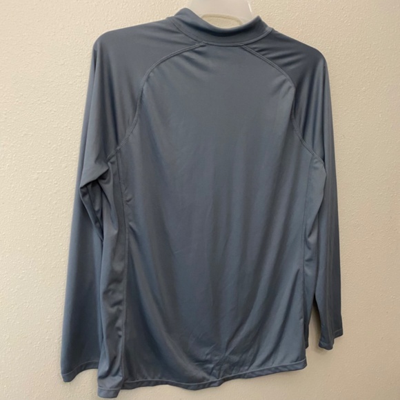 Trimark Gray Quarter Zip Pullover XL Recycled Polyester - Picture 8 of 10